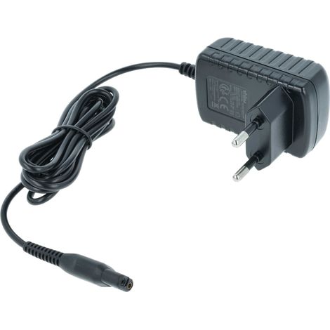 vhbw AC Netzteil kompatibel mit Philips QT4000/13, QT4000/15, QT4000/42, QT4005/13, QT4005/15 Rasierer