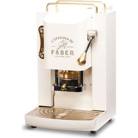 Macchina Da Caffe' A Cialde Pro Deluxe Bianco Pure White (1/5)