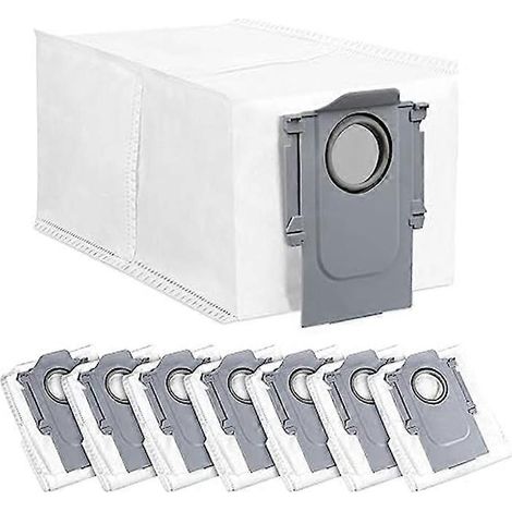Lot de 8 sacs à poussière compatibles avec l'aspirateur robot Roborock Q Revo, grande capacité, de rechange (1/5)