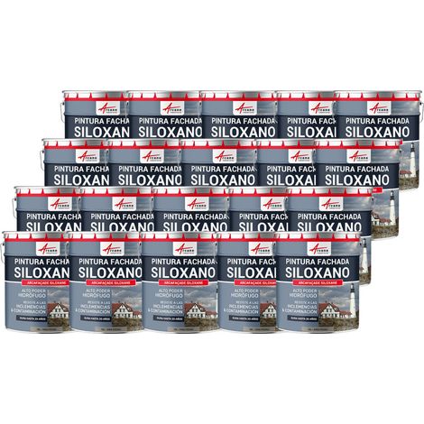 Pintura de siloxano para exteriores y fachadas, de alto poder hidrófugo - ARCAFAÇADE SILOXANE