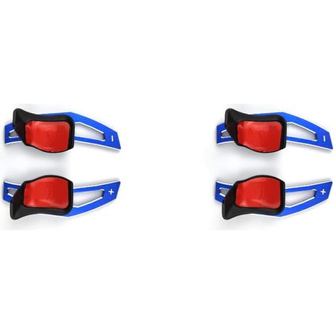 levas de cambio para volante para extensión de palanca de cambios CC Mk5 Mk6 R20 R36 (azul)