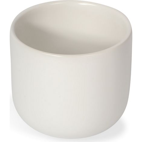 Porte-savonbrosse à dents à poser blanc perlé en céramique mod. Clizia (1/3)