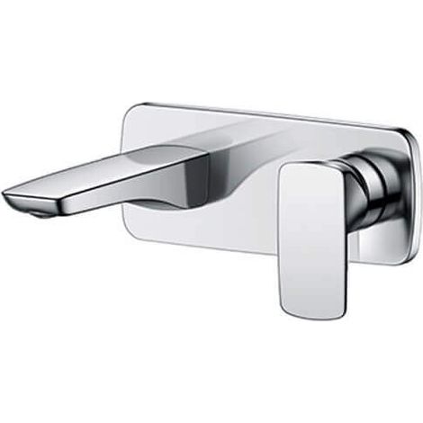 Robinet mitigeur lavabo mural - Chromé - Concep't (1/5)