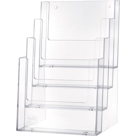 helit  soporte  de  mesa  para  folletos  4  x  DIN  A5  vertical  -  H23522-  02 (1/2)