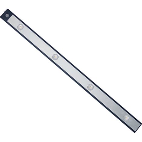 Lampe LED ultra-mince, rechargeable et sans fil, avec détecteur de mouvement, au design ondulé et œil-de-chat, idéale pour les armoires, les caves à vin et les meubles de cuisine. 60 cm. Trois couleur (1/5)