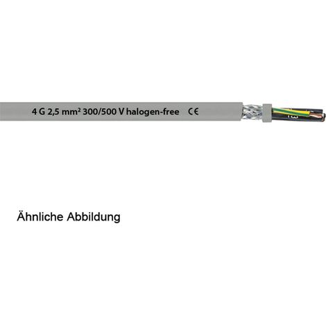 LAPP Stexoflam Steuerleitung CH 2X2,5mm² halogenfrei AD 8,6mm Nennspannung Uo/U 300V/500V - 1 Meter