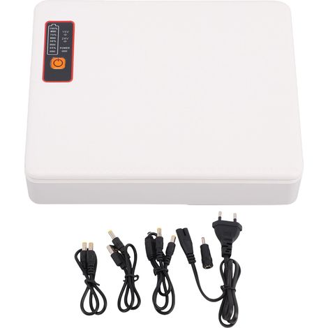 Alimentation sans interruption, batterie de secours 16000mAh, Mini UPS pour routeur, Modem, caméra, USB Type C, POE, multi-tension, sortie DC, prise ue (1/5)