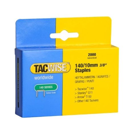 TACWISE 140/10 STAPLES 10MM (2000)