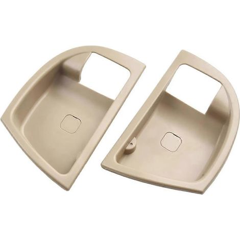 2 pièces de cache-poignée de porte intérieure avant gauche et droite pour Hyundai Santa Fe 2007-2012 82611-2B000, 82621-2B000 (1/5)