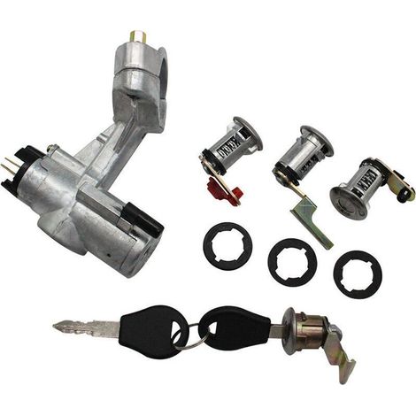 Ulisem Cylindre et interrupteur coupe-feu pour Patrol GQ Y60 2 X Door & Barn 88-98 4 Lock Set (1/4)