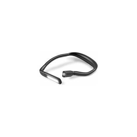 Lampe de cou – lampe de lecture rechargeable – lampe de table – plastique noir (1/5)