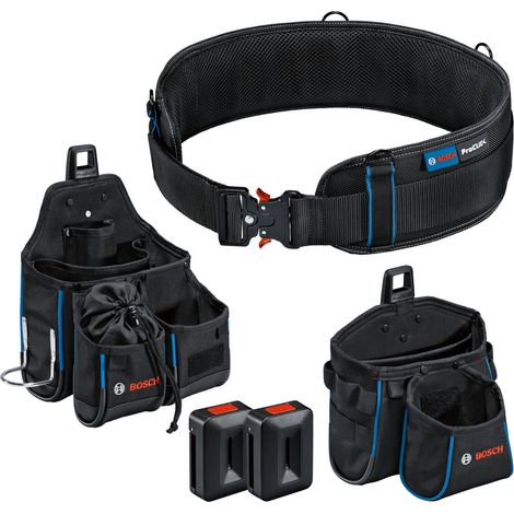 Bosch Professional Kit belt 93, GWT 2, GWT 4, 2x holder 1600A0265P Handwerker, Heimwerker Werkzeug-G (1/10)