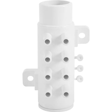 Accessoires pour baignoire balnéo, tuyau d'eau en PVC, collecteur de plomberie à 8 ports, séparateur d'eau (1/5)