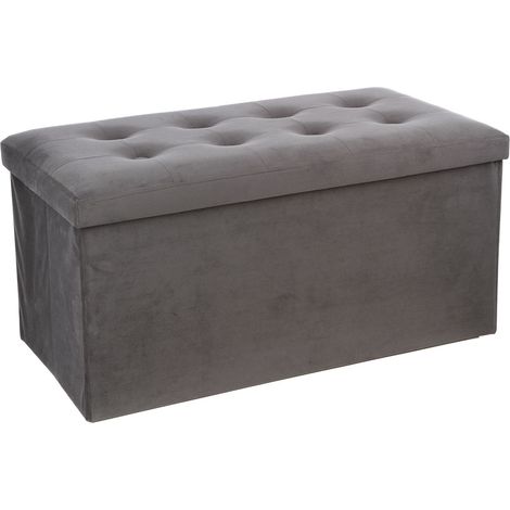 Pouf coffre pliant LYSANDRE (1/3)