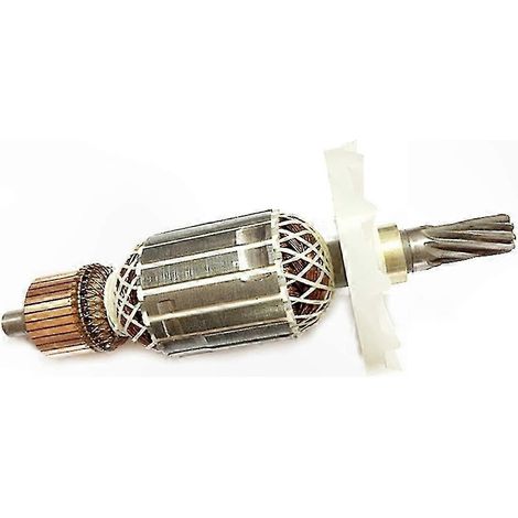 220-230V Rotor de moteur pour marteau piqueur, 9 dents, pièce détachée compatible modèles sélectionnés (1/5)