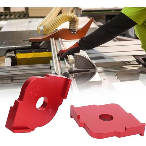 Kantenbearbeitungsmaschine, Bogenlehre, Holzschnitzmaschine, Schnellpositionierer für halbkreisförmige Winkel, Bogenwerkzeug R10 R15 R20 R30 (1/5)