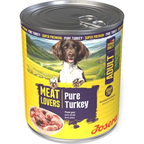 Josera Meatlovers Hundenassfutter Adult 800 g Truthahn