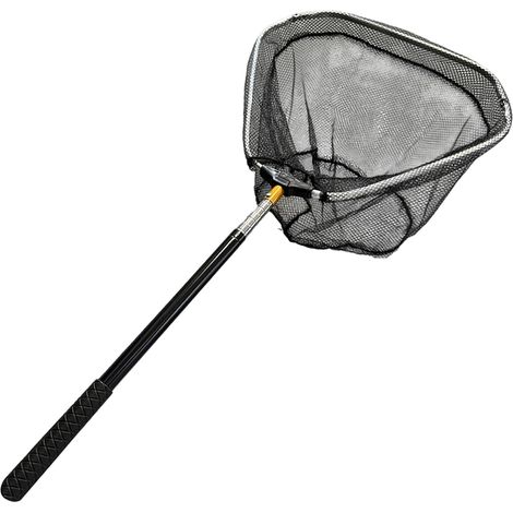 Catcher de Filet de Poulet rétractable en Acier Inoxydable, Poteau réglable 16 à 58 Pouces pour Attraper des Poulets, la volaille, des Canards, Un Filet pêche Fonctionnel pour Le Jardin (1/5)
