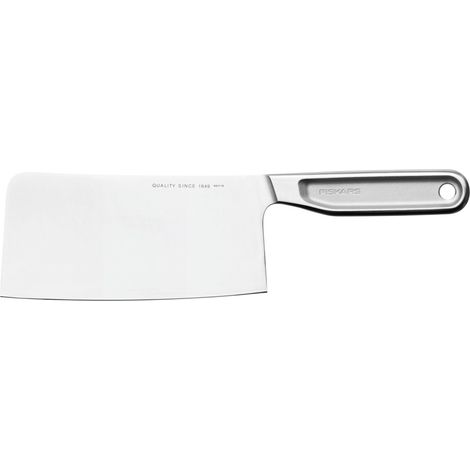 Fiskars Nóż Tasak All Steel Küchenmesser 16 cm Edelstahl (1/3)