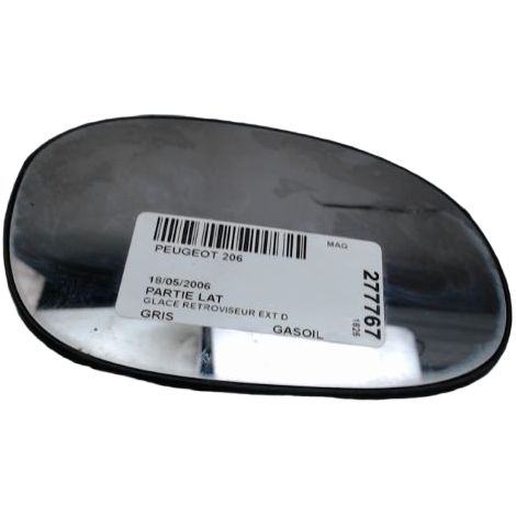 [PRODUIT D'OCCASION] Glace Retroviseur Exterieur D PEUGEOT 206 ♻️ Ref Oe. 8151qr - Garantie à vie (1/2)