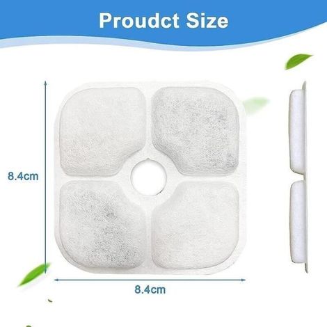 Water Fountain Filter - Embottle - Pixie - 15 PCS - Compatible with Catit - Triple-Layer Filtration (1/5)