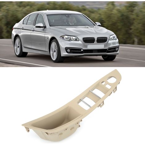 [Panneau de Boutons de Fenêtres] 7Pcs ABS Beige pour BMW 520 523 525 F10 F11 F18 (1/4)