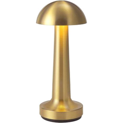 Lampe de bureau décorative à LED, rechargeable par USB, avec commande tactile, respectueuse des yeux, idéale pour une table de chevet, une chambre, un salon, un bureau ou un restaurant. (1/5)