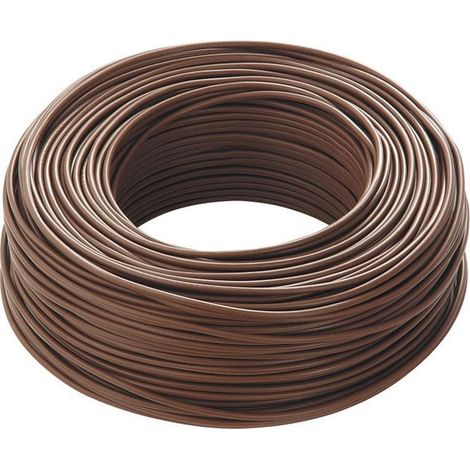 CAVO ELETTRICO 1X2,5MM FS17 450/750V MARRONE-CF.100MT