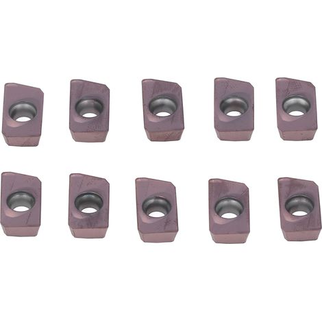 10 Stück Wendeschneidplatten aus Hartmetall für Drehmaschinen, vielseitig einsetzbar, inklusive Aufbewahrungsbox (1/5)