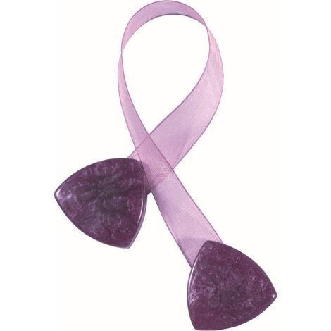 VOILA' - COPPIA CALAMITA PER TENDE TRIANGOLO COLORE VIOLA
