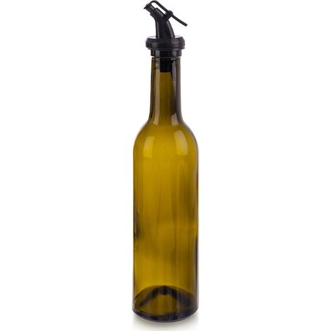 Oil or Vinegar Bottle, Tinted Glass, 380 ml (1/5)