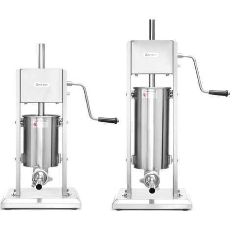 Profi Line 7L Vertikal-Wurstfüller aus Edelstahl - Hendi 282090 (1/5)