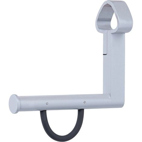 Porte-rouleau papier toilette pour barre d'appui rabattable