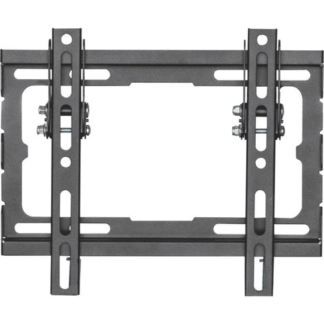 Support TV Mural, Support Universel inclinable pour téléviseurs Plats et incurvés 23-43 Pouces jusqu'à 45kg, Support TV Max. VESA 200x200 mm, Noir (1/5)