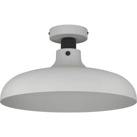 Plafonnier gris Matlock Ø 38 cm - 43842