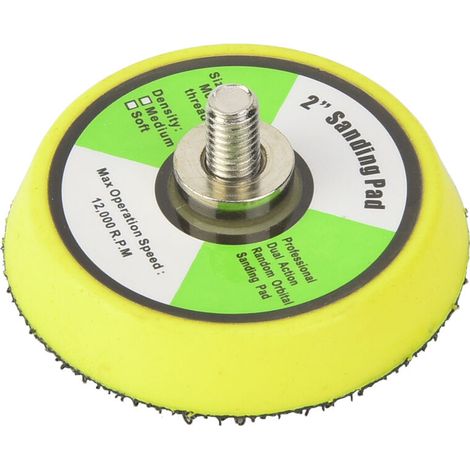 2-Zoll-Selbstklebe-Schleifscheibe für Druckluftschleifer, ideal zum Polieren und Finishen. (1/5)