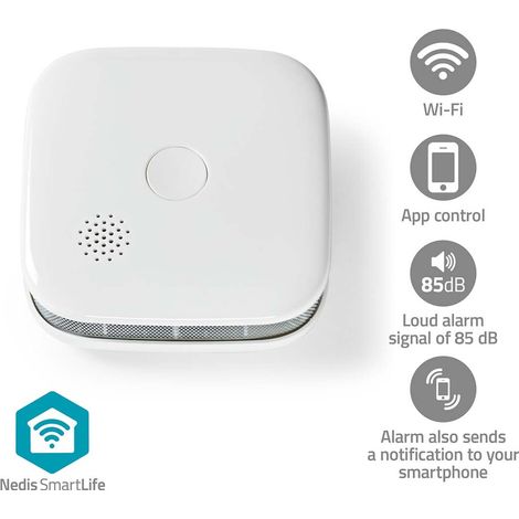 Nedis SMARTLIFE RAUCHMELDER WIFI (WIFIDS21WT        WS)