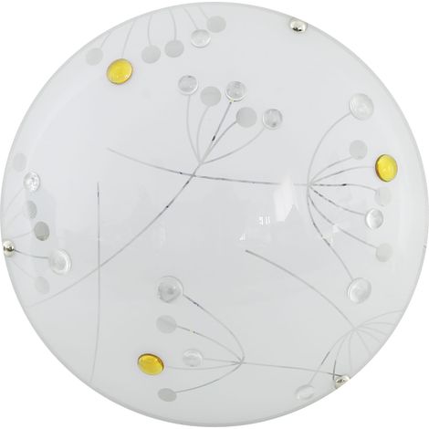 Plafoniera Candellux Floral 30cm LED 10W bianca 3000K (1/2)