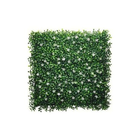 BONERVA MAL1201 JAZMIN Jardín Vertical Artificial Pack 4 Piezas 50x50 cm - ref: MAL1201