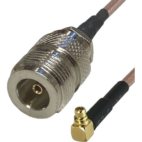 Cavo di collegamento MMCX con connettore N/cavo RG316 da 12 m (1/2)