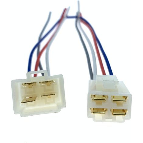 Adaptateur pour interrupteur de lève-vitre de porte avant compatible avec les modèles King Long, Kingway, Kaiwo D10 et Jietai Zhongzhi : fiche d'installation JB1260-4P