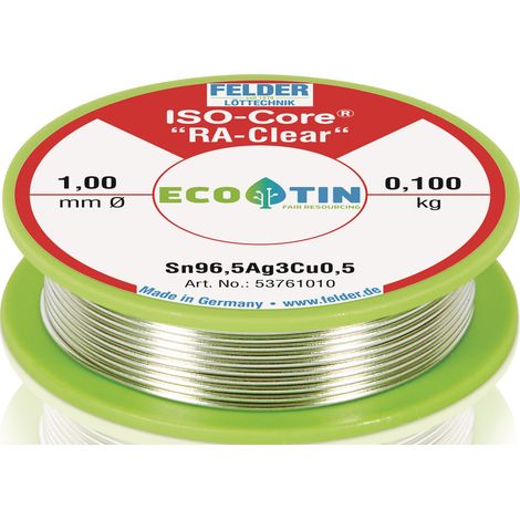 Filo di saldatura 1mm 100g Sn96,5Ag3,0Cu0,5