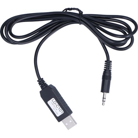 Câble USB CI-V pour radio amateur ICOM, synchronisation données et signal ondes courtes, série CI-V dédiée. (1/5)