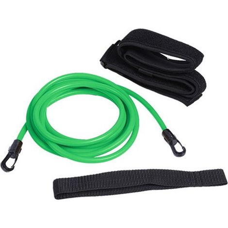 3 Meter verstellbarer elastischer Schwimmwiderstandstrainer (Grün) (1/4)