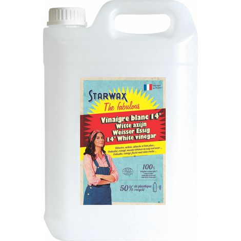 Vinaigre blanc 14° 5L STARWAX FABULOUS