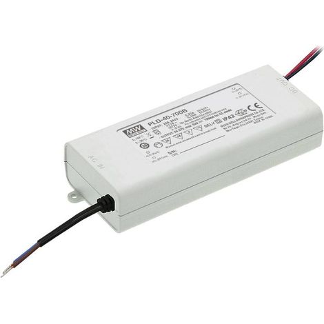 Driver LED Mean Well PLD-40-700B 34-57 V DC 700 mA A025201