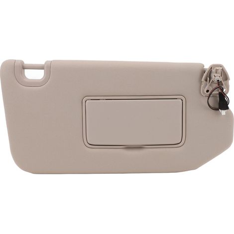 Pare-soleil côté conduite gauche pare-soleil élégant panneau de protection de miroir de maquillage Beige pour Pathfinder Indonesia R52 2012 à 2019 droit 96400 9PB0A (1/5)