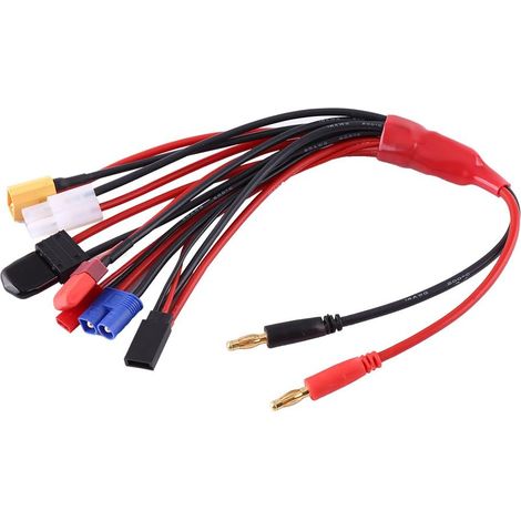 8 en 1 Multifonctionnel Convertisseur Câble Chargeur Recharge De Batterie Lipo pour Chargeur IMAX B6