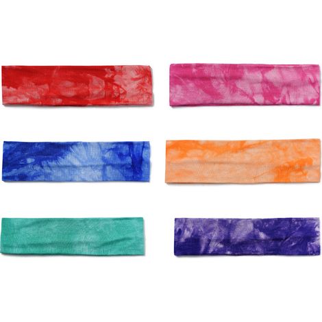 Serre-Tête De Sport - Bandeau Élastique Anti-Transpiration - Pour Course Et Fitness - Lot De 4 Couleurs