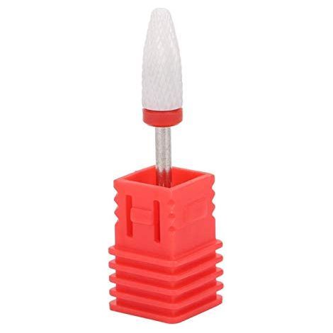 Accessoires de rectifieuse électrique en forme de tête de maïs de pierre de meulage de foret à ongles pour la sculpture, le polissage des ongles(Rectification fine F boîte rouge) (1/4)